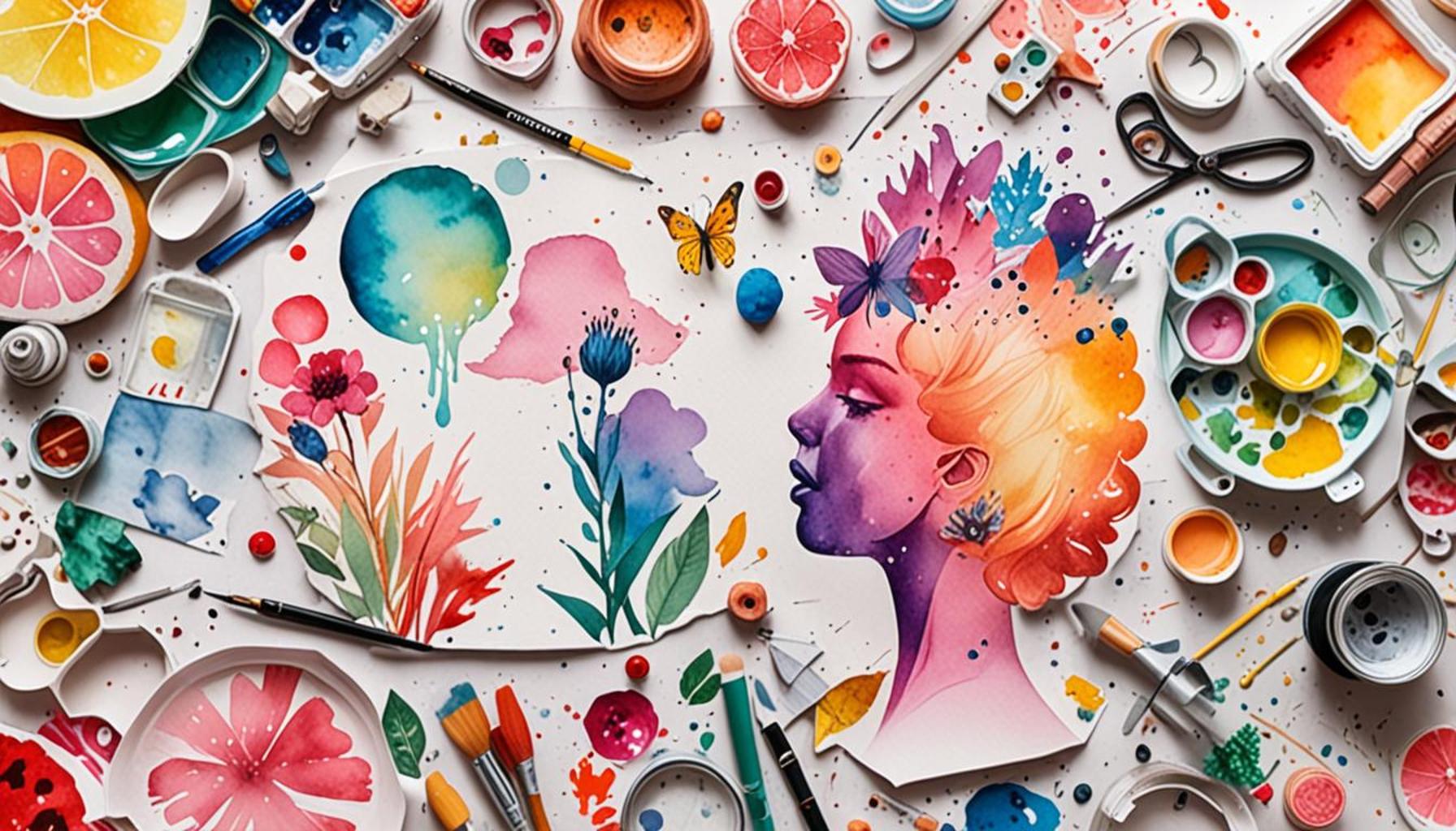 The Art of Collage: Reimagining Everyday Materials into Creative Works