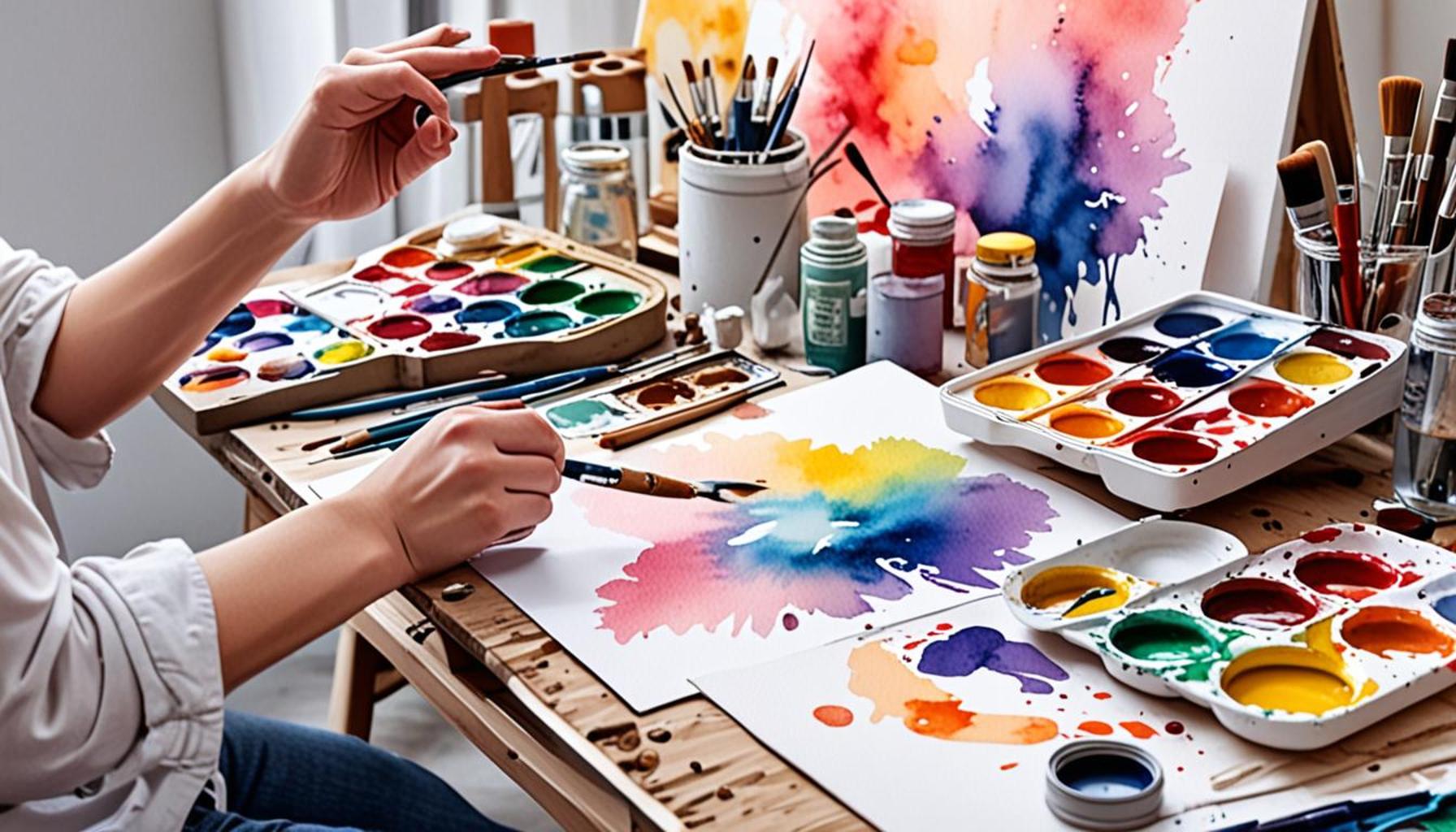 Painting Techniques for Beginners: Exploring Creativity at Home