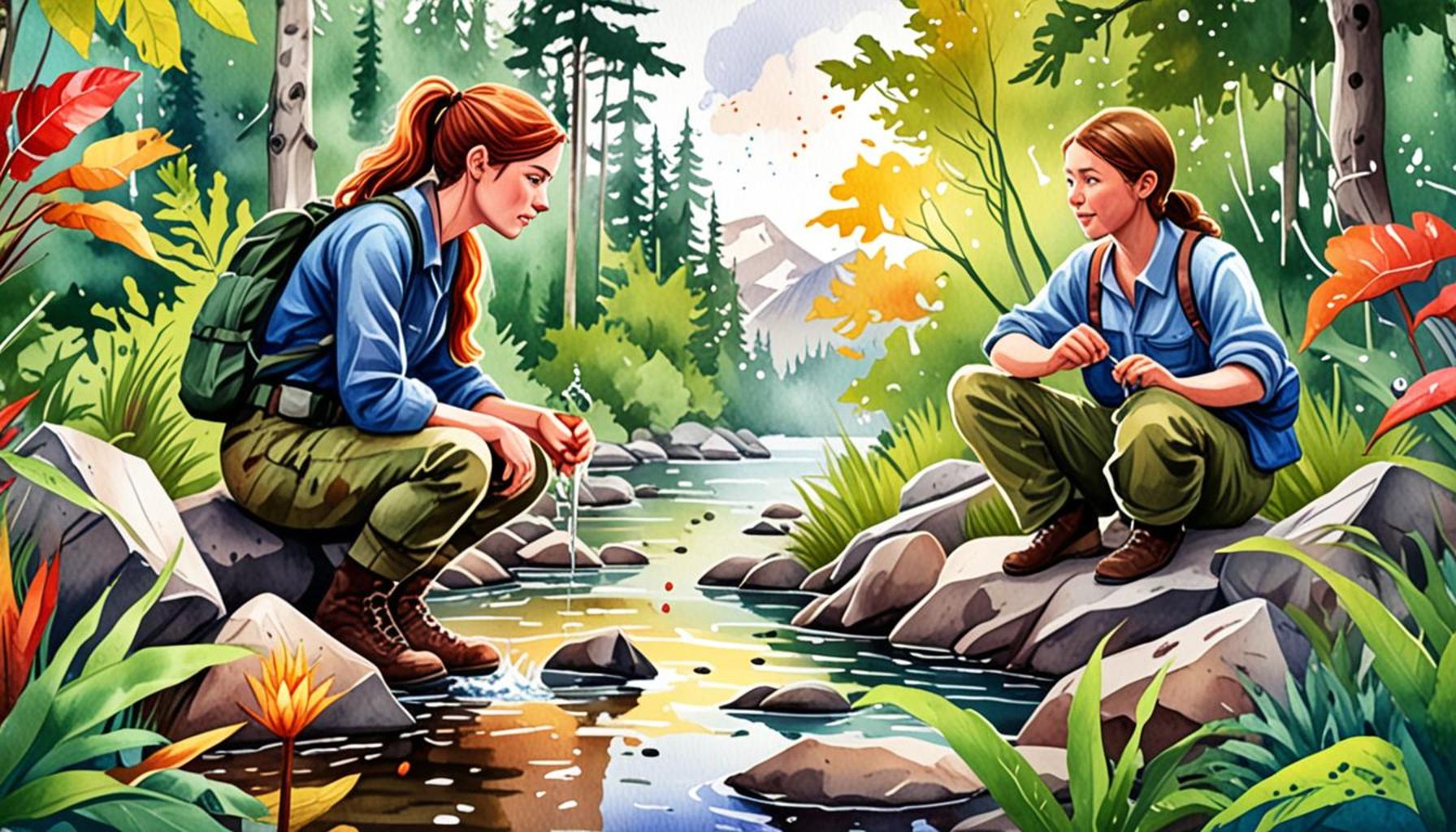 Survival Challenges: Learning Practical Skills in Natural Environments