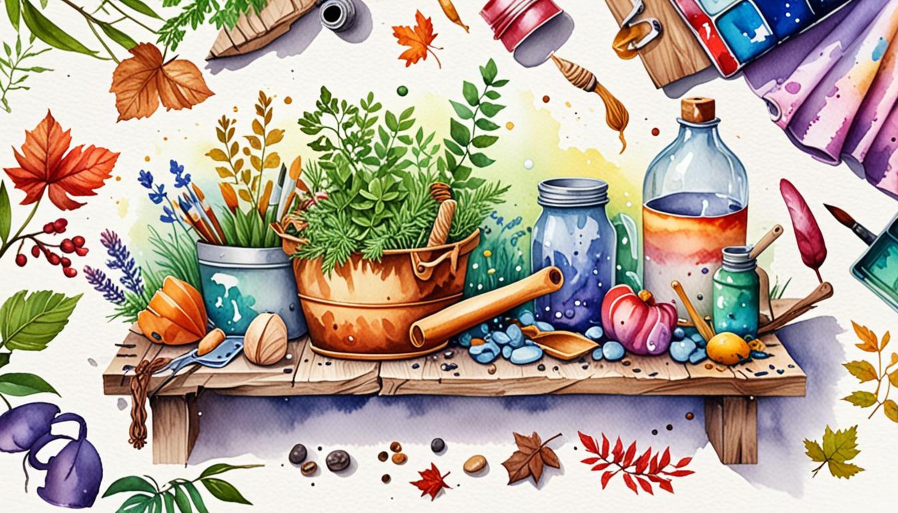 The Magic of Outdoor Crafts: Creating Unique Pieces with Natural Materials