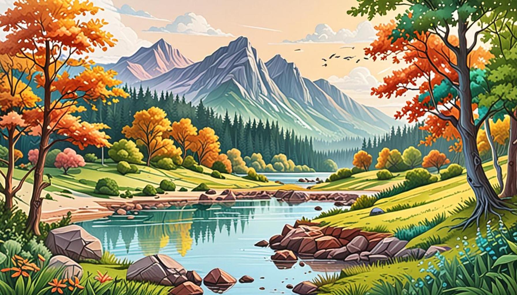 Landscape Drawing: Capturing Natural Beauty on Paper and Pencil