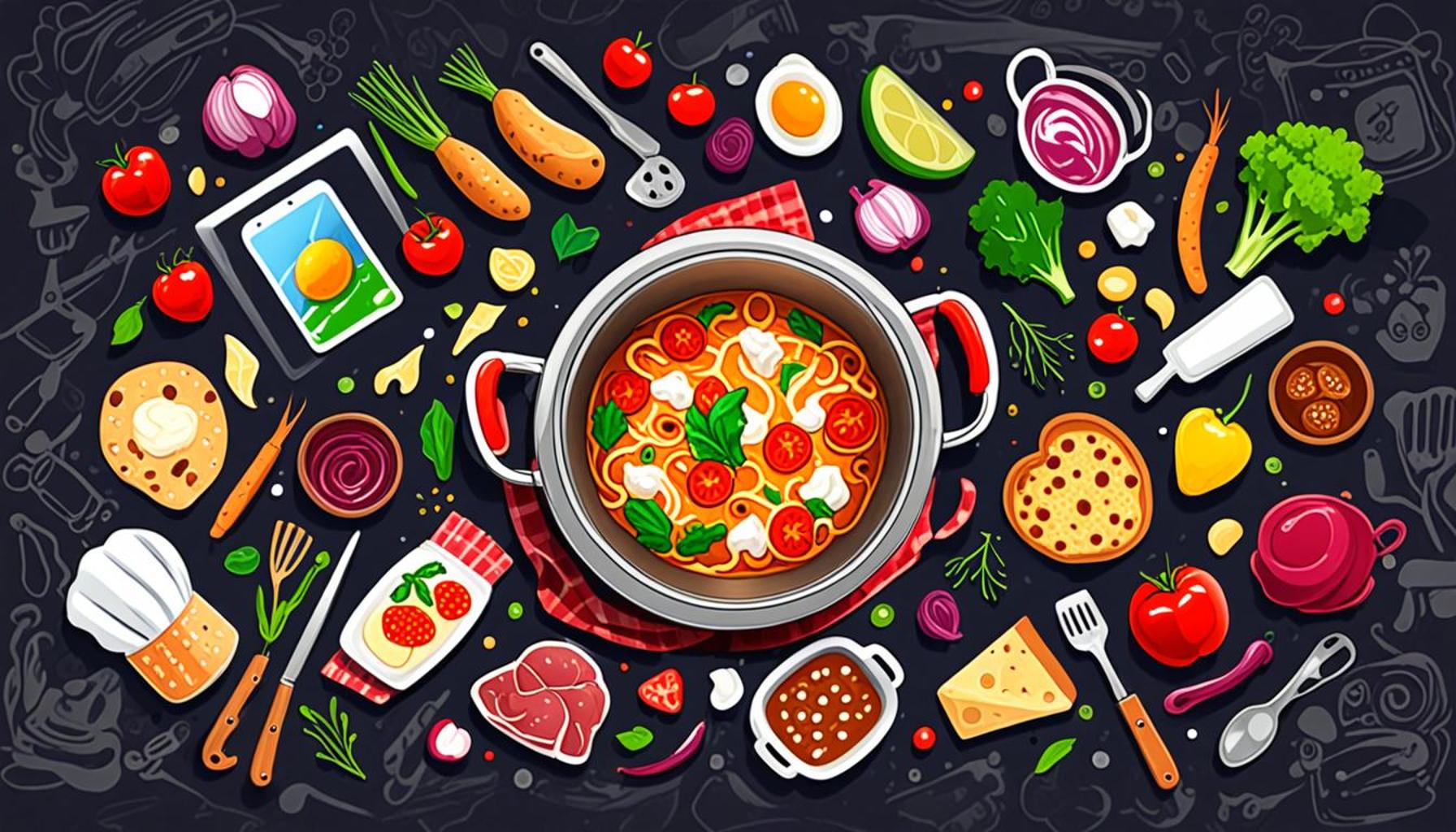 Culinary in the Digital Age: Exploring Recipes and Techniques Through Apps and Social Media