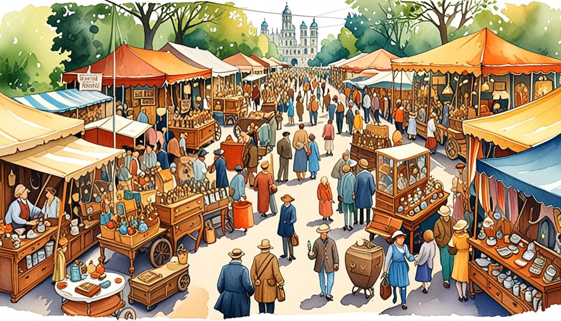 The World of Antique Fairs: How to Find Rare and Valuable Items at Local Events