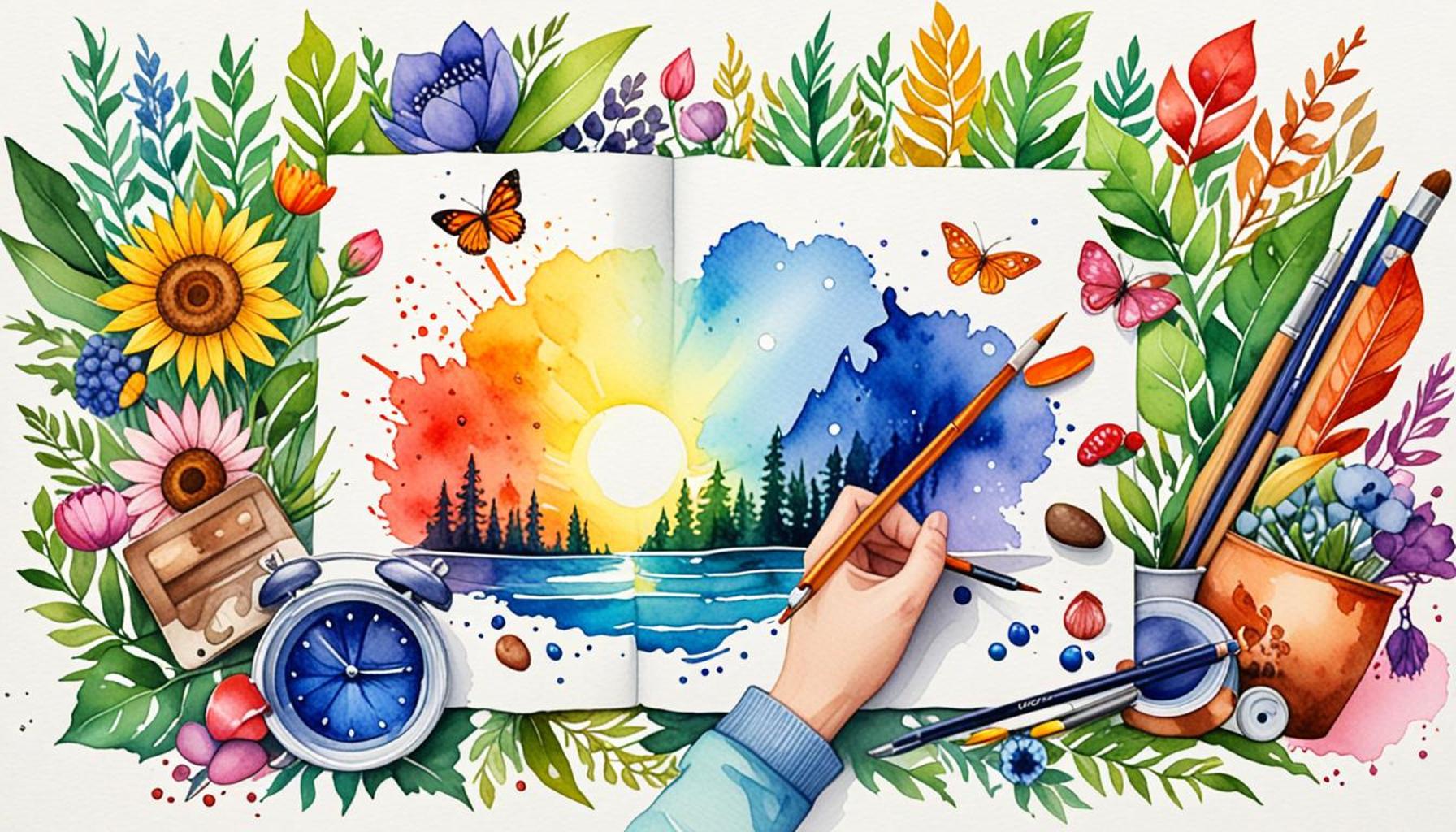 The Interpretation of Nature in Creative Arts: How Artistic Hobbies Can Inspire a Greater Appreciation for the Environment